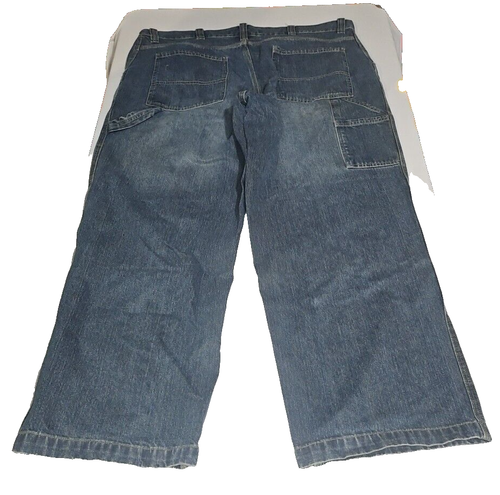 Vintage Route 66 Y2K Carpenter Painter Jeans Wide Leg Men's Plus Size 42X32 - Picture 6 of 11