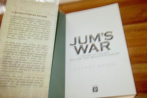 Jum's War: Finding My Father ~ George Bevan. Wartime diaries sc UNread in MELB - Imagen 4 de 11