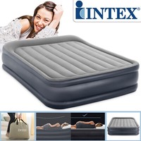 Intex Luftbett Mit Pumpe Doppelbett GäStebett Luftmatratze Selbstaufblasend