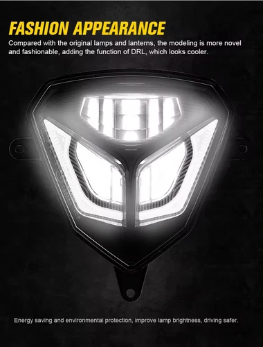 Marca E Faro LED para 20-22 Beta RR 2T 125 200 4T 350 390 Racing Xtrainer - Imagen 3 de 12