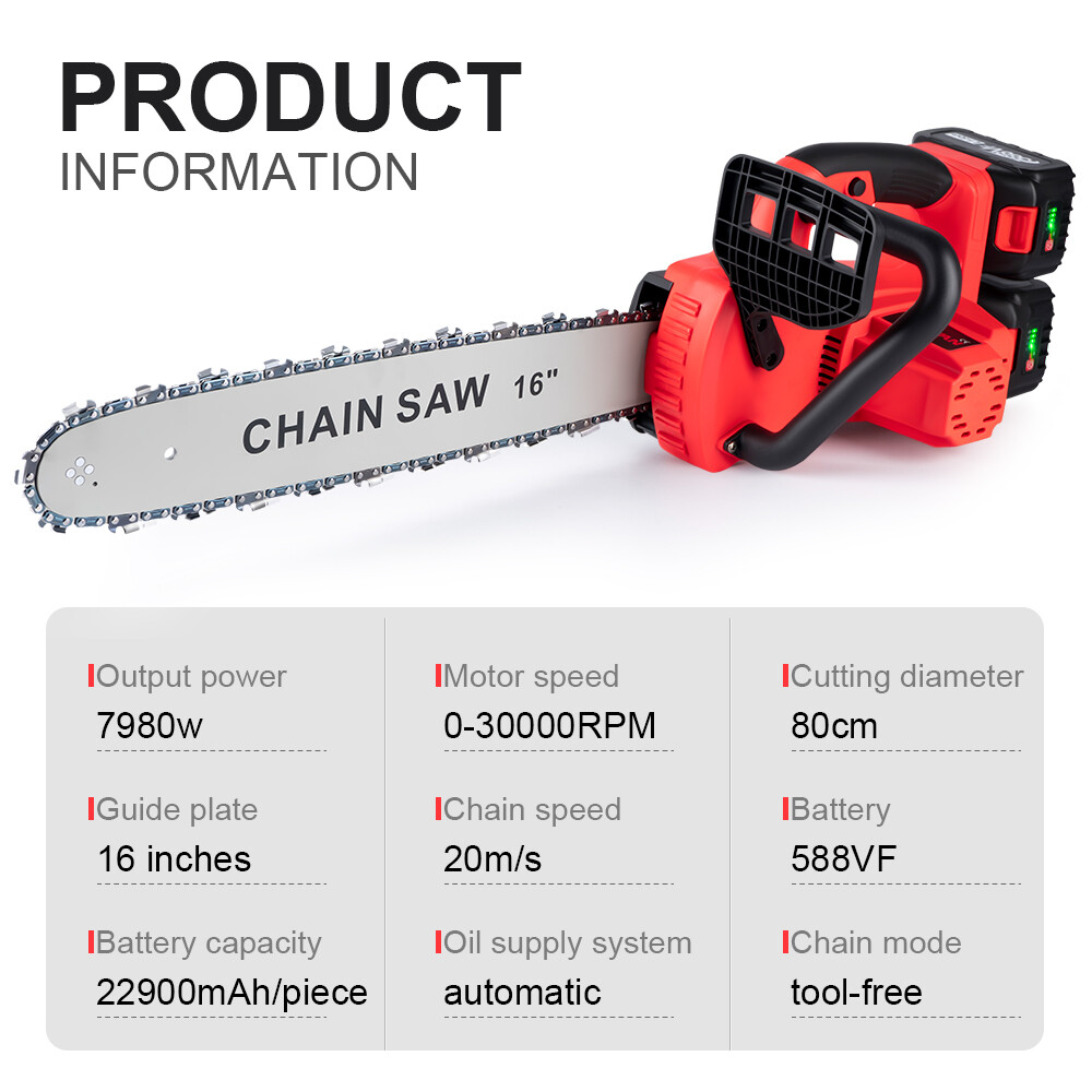 16 ZOLL ELEKTRISCHE Kettensäge Motorsäge Elektro Kettensäge 35cm 16 ZOLL ELEKTRISCHE Kettensäge Motorsäge Elektro Kettensäge 35cm