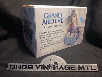 Grand Archive TCG Lorraine Blademaster Art Series Deck Box