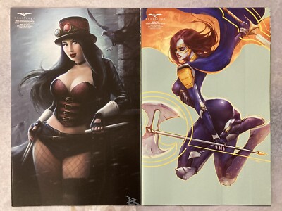 VAN HELSING FINDING NEVERLAND SET o 2 1/299,500 MAY SILVER 2023 GRIMM COMIC BF