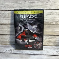 NEW! Blade 4-Film Collection DVD Sealed Blade I & II, Trinity, House Of Chthon