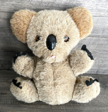 Vintage Kuddle Toy 11" Plush Koala Bear Stuffed Animal Hard Stuffed Made in USA