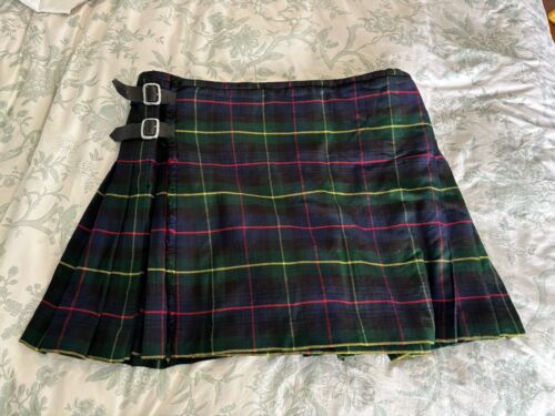 Vintage Authentic Atlanta Kilts Tartan Kilt Wool Scottish Size 46
