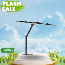 Architect LED Desk Lamp, Adjustable 24W Auto Dimming Table Light w/ Swing Arm