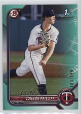 2022 Bowman Draft Aqua 185/199 Connor Prielipp #BD-8 7c7