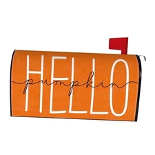 Fall Mailbox Cover 25.5x21 Inch, Hello 25.5x21 inch Fall Mailbox Cover-01