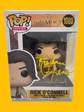 Brendan Fraser Signed Funko Pop 1080 The Mummy Rick O'Connell Autograph JSA COA