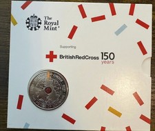 2020 Royal Mint British Red Cross 150 Years £5 BU Coin Pack Sealed Kindness