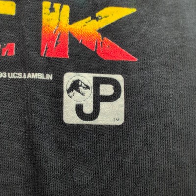 Vintage Jurassic Park 1993 Shirt Rap Attack Large | eBay