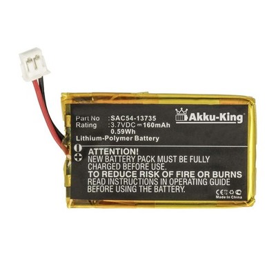 Akku für Sportdog SD-575 SD-575E SportHunter 825 SD-825X SD-875 SD-875E 160 mAh