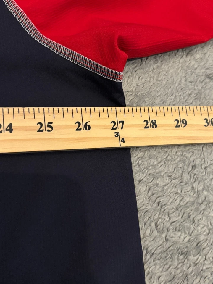 Footjoy 1/4 拉链套衫男式 2XL XXL 蓝色莱德杯 2020 口哨海峡 — 第 4/4 张图片