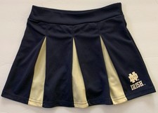 Girls UNIVERSITY OF NOTRE DAME SKORT M 7-8 Fighting Irish SKIRT & SHORTS COMBO