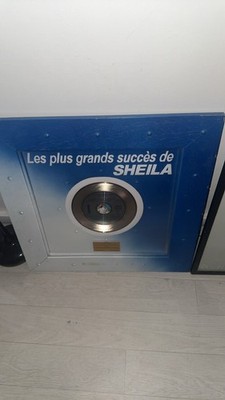 SHEILA GOLDSCHEIBE BELGIEN BEST OF RARE UNIKAT PROMO