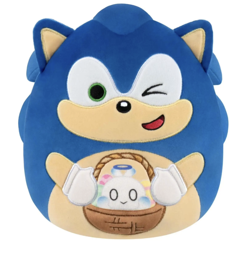 Squishmallows Sonic the Hedgehog Easter Sonic 8-Inch Plush with