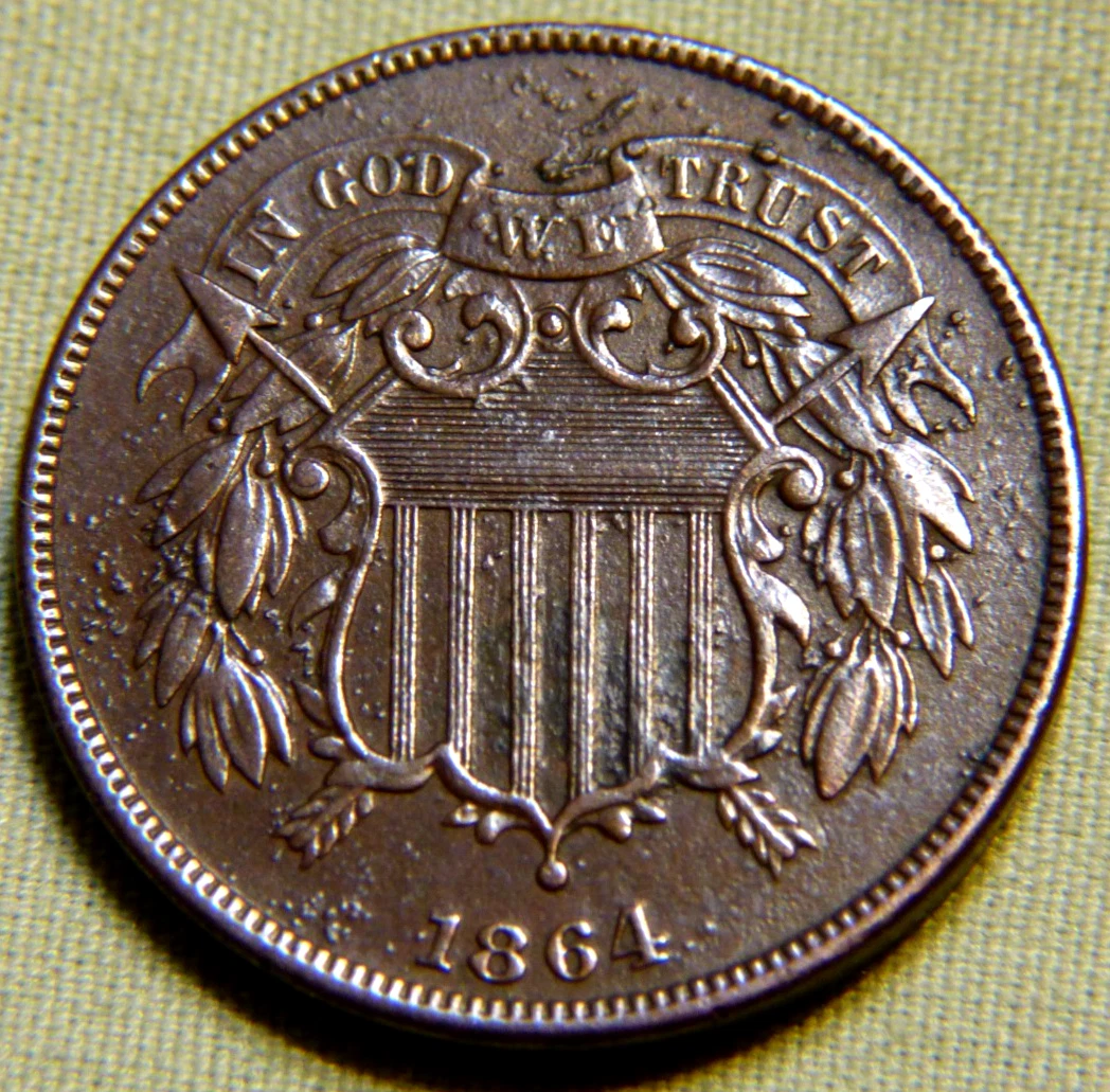 1864 Year US Two Cents for sale | eBay