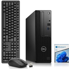 Dell 3440 Desktop PC i5-10th 16GB RAM 256GB SSD Wireless-KB M Built-in Wi-Fi W11