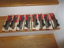 ATLAS HO Snap-Switch Manual Left  Right 61  60 Point Motor Turnout LOT OF 8