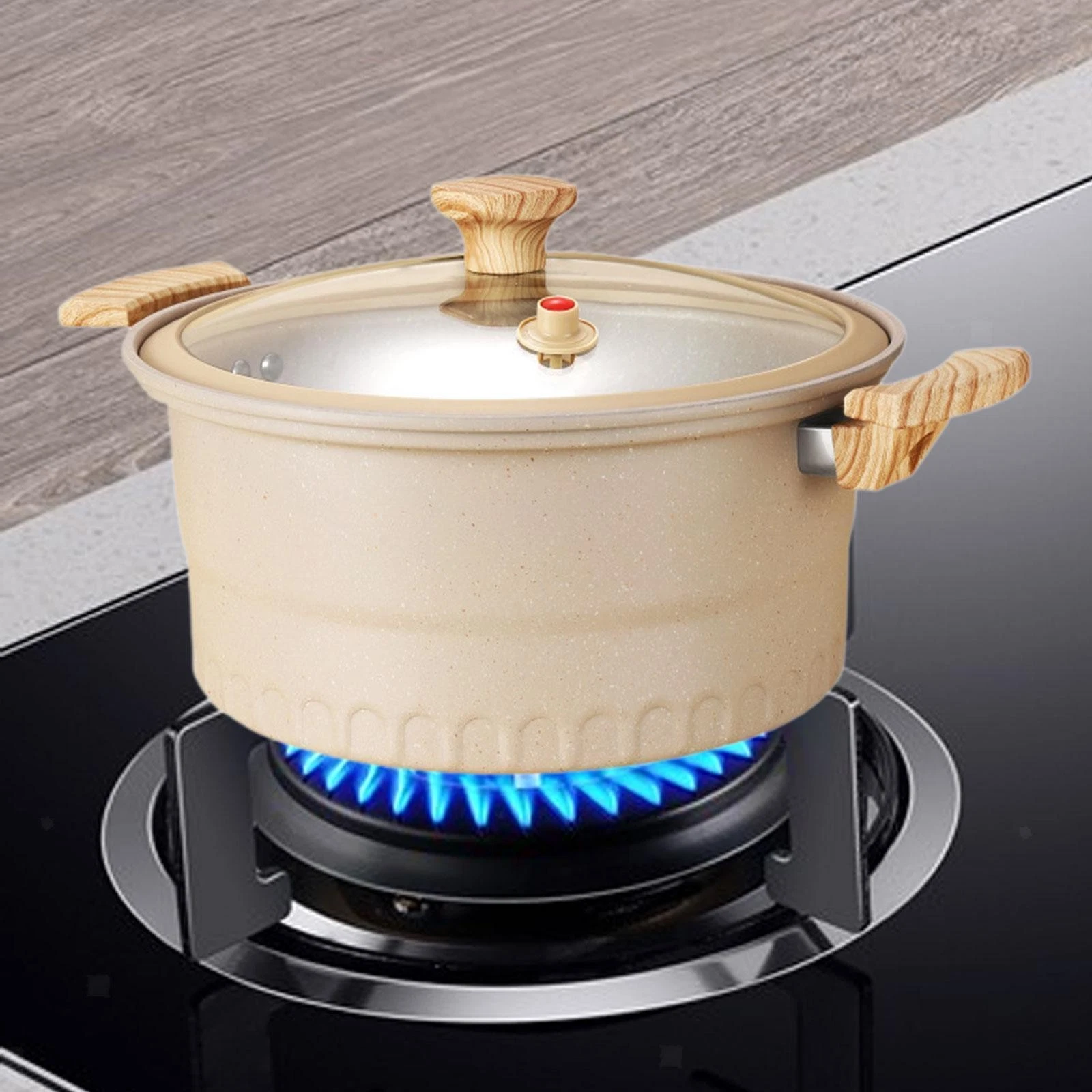 Micro Pressure Slow Cooker Energy Gathering Base Practical Anti Scald Handle