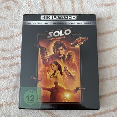 Solo - A Star Wars Story / 3 Disc Edition / 4K UHD Inkl BluRay & Bonus Disc 