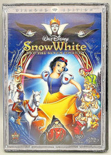 Snow White and the Seven Dwarfs DVD Combo Pack Disney Diamond Edition New Sealed