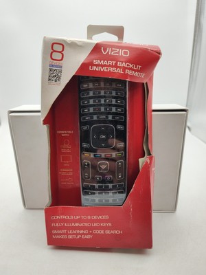 VIZIO-SMART BACKLIT UNIVERSAL REMOTE- CONTROL 8 DEVICES-M SERIES-NEW INBOX