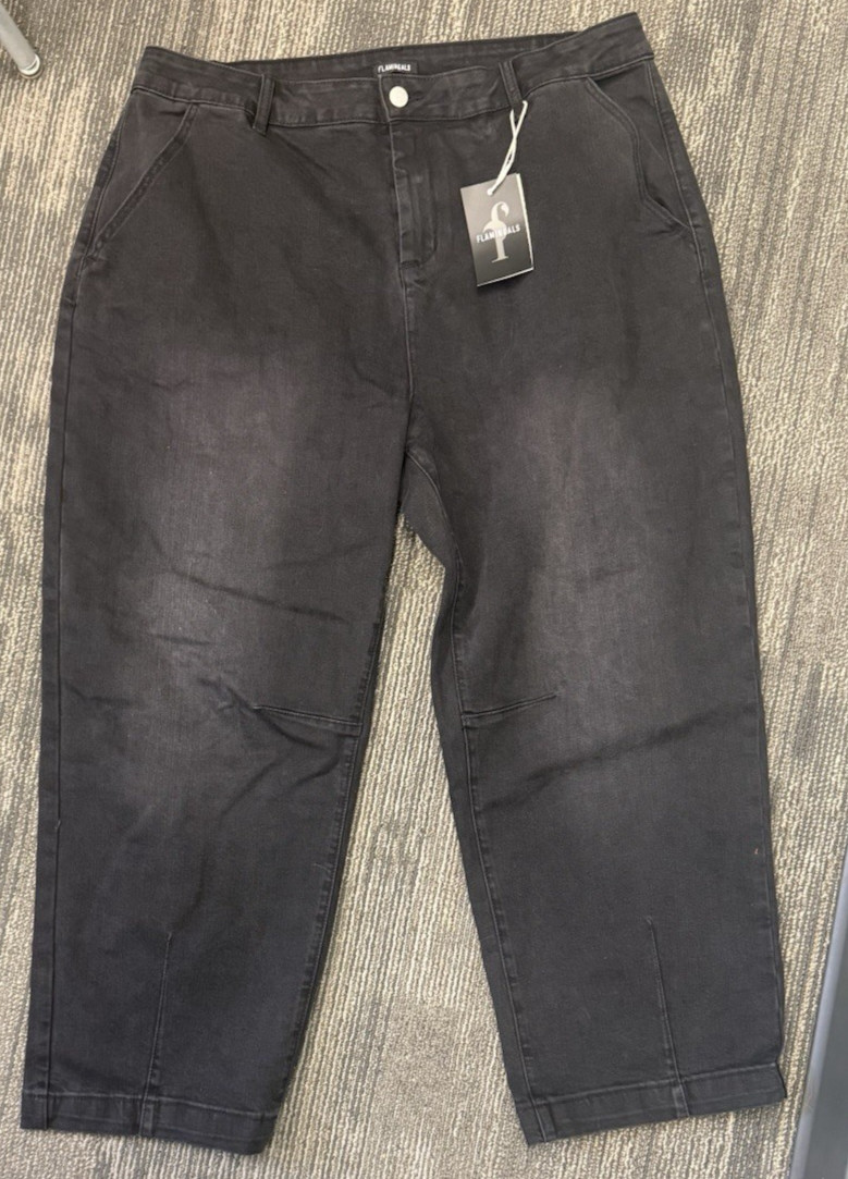Flamingals Women's Jeans 3xl