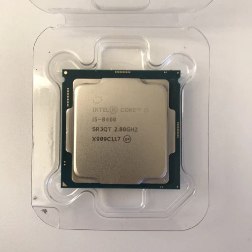 Intel Core i5-8400 CPU (LGA 1151, 6 Cores, 6 Threads, 4.0 GHz, 9MB Smart Cache)
