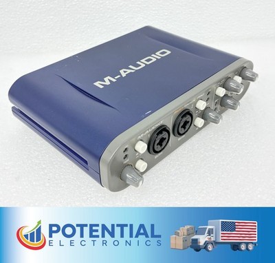 USED | M-Audio Fast Track Pro Digital Recording Interface MIDI 2.0 Audio Only