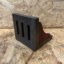 Angle Plate 6”x 6”x 6” Cast Iron Slotted
