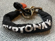 Kryptonite New York 1275 Cinch Ring Chain Evolution Series 4 Disc Lock