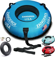 Snow Tube Snow Tubes for Sledding Heavy Duty 47 Inch Snow Sleds for Kids and Adu