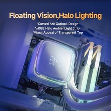 Iota L24 CPU Liquid Cooler Digital Display,240MM AIO Water CPU Cooler wi... 3