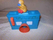 Vintage Sesame Street Big Bird 3D Camera Alphabet 1970s Viewmaster Toy