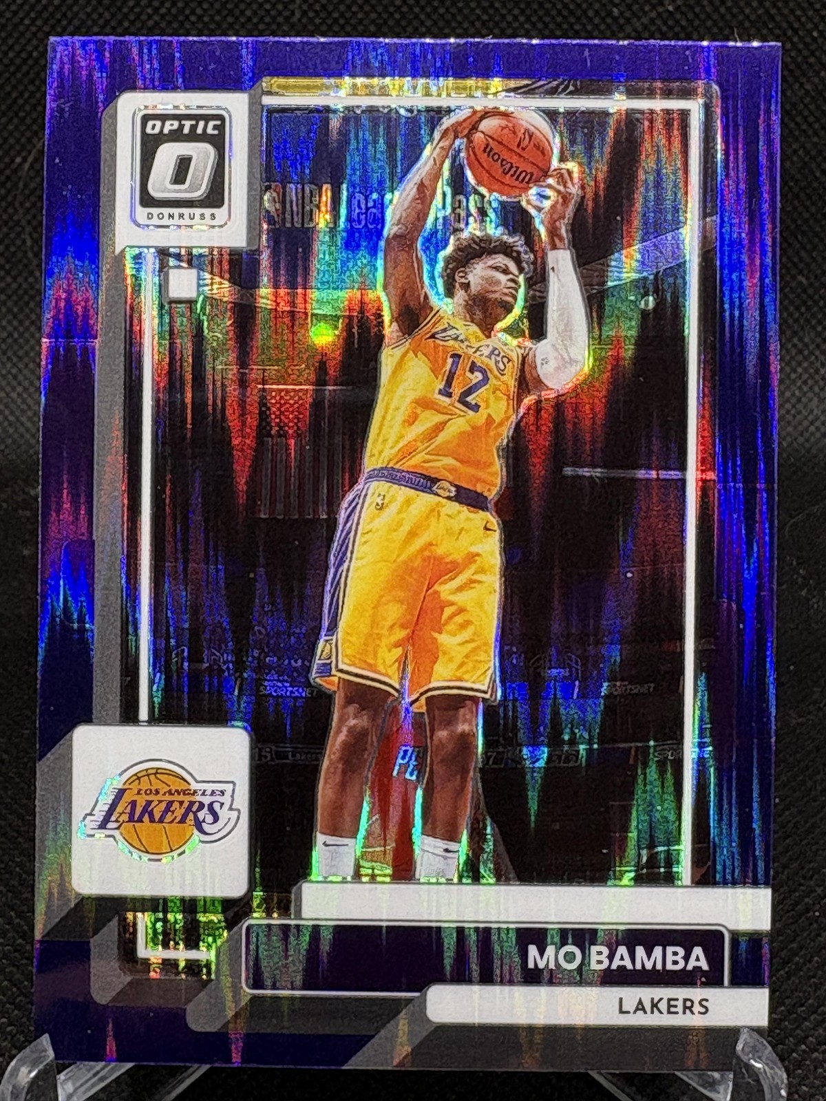2022-23 Donruss Optic #153 Mo Bamba Purple Shock
