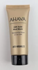 Ahava 24K Gold Mud Mask Anti-Winkles 15ml/0.5fl.oz. Travel Size