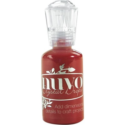 Tonic Studios NCD-683 Nuvo Crystal Drops 1.1oz-Autumn Red (4Pk)