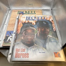 Beckett Baseballkarte monatlich Nov. 1994 Dez. 1994. Top Zustand