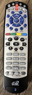 DISH Network 21.0 IR UHF 155679 Satellite TV Remote Control Original Tested OEM