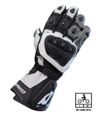 GIMOTO GP7 Racing Motorrad Handschuhe Weiß