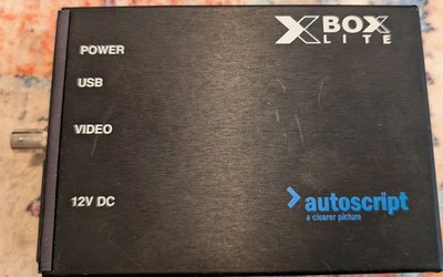 Autoscript XBOX Lite Teleprompter nur Verpackung ohne Kabel 