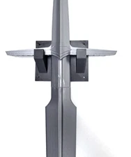 Wall Mount Sword Hanging Holder Wall Hook Hanger Display Rack Fan Art