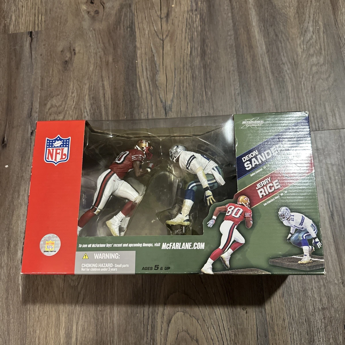 Jerry Rice Deion Sanders In Sports Action Figures for sale | eBay