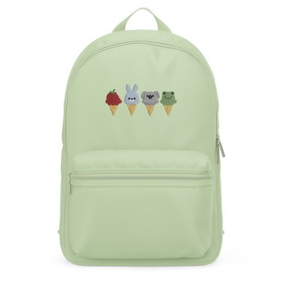 Tier Eis bestickt Mini Rucksack Kinder Schule Back to Apple Bunny Ra...