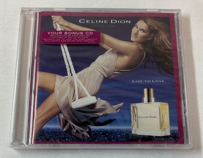 SEALED CD ~ CELINE DION Parfume - Live To Love