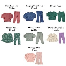 Member's Mark Girls 2-Piece Long-Sleeve Shirt Jogger Playwear Set