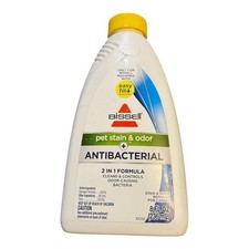    BISSELL PET STAIN  ODOR ANTIBACTERIAL 2 IN 1 FORMULA CARPET CLEANER 8 oz NEW