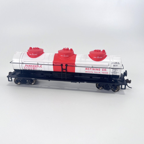 Tanque de 3 cúpulas Bachmann Silver Series HO - 40' 17139 40' - PANHANDLE REFINING CO. | Zustand: Used